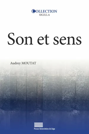 Son et sens