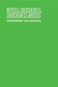 Artistes-chercheur·es, chercheur·es-artistes_cover