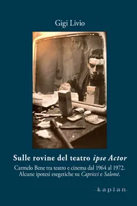 Sulle rovine del teatro ipse Actor_cover