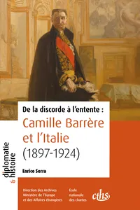 De la discorde à l'entente_cover