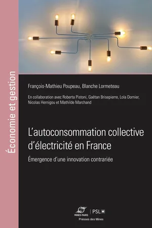 L'autoconsommation collective d'électricité en France