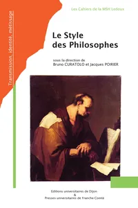 Le style des philosophes_cover