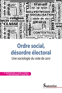 Ordre social, désordre électoral_cover