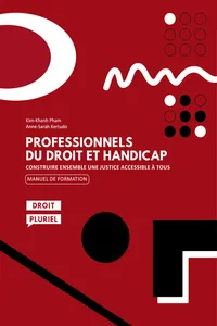 Professionnels du droit et handicap - Manuel de formation 2020_cover