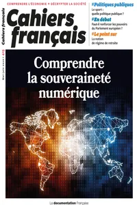 Cahiers français : Comprendre la souveraineté numérique - n°415_cover