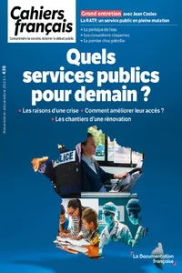 Cahiers français : Quels services publics pour demain ? - n°436_cover