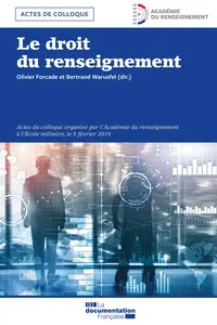 Le droit du Renseignement_cover