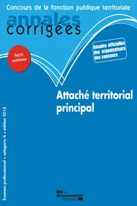 Attaché territorial principal 2013_cover