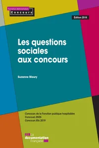 Les questions sociales aux concours - Édition 2019_cover