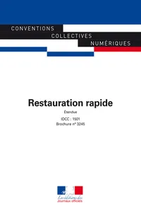 Restauration rapide_cover