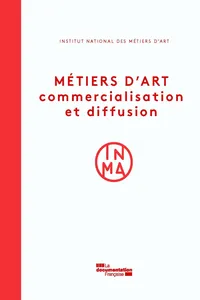 Métiers d'art. Commercialisation et diffusion_cover