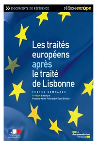 Les traités européens après le traité de Lisbonne - 4e édition_cover