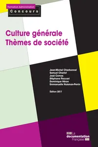 Culture générale - Thèmes de société - Édition 2017_cover