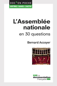 L'Assemblée nationale en 30 questions_cover