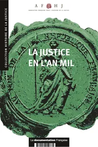 La justice en l'an mil_cover