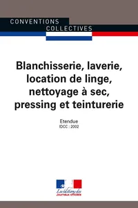 Blanchisserie, laverie, location de linge, nettoyage à sec, pressing et teinturerie_cover