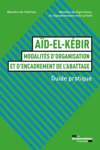 Aïd-el-kébir : modalités d'organisation et d'encadrement de l'abattage_cover