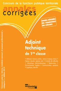 Adjoint technique de 1re classe 2014_cover