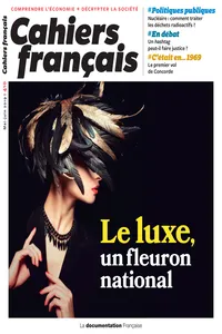 Cahiers français : Le luxe, un fleuron national - n°410_cover