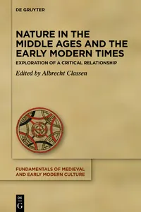 Nature in the Middle Ages and the Early Modern Times_cover