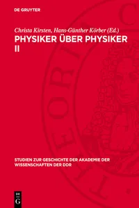 Physiker über Physiker II_cover