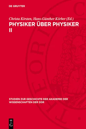 Physiker über Physiker II