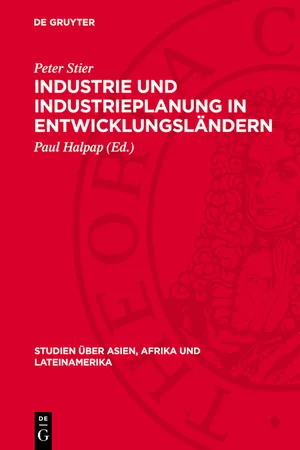 Industrie und Industrieplanung in Entwicklungsländern