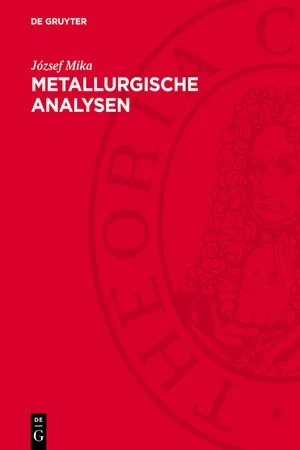 Metallurgische Analysen