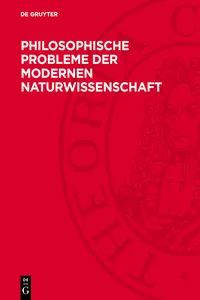 Philosophische Probleme der modernen Naturwissenschaft_cover