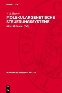 Molekulargenetische Steuerungssysteme_cover