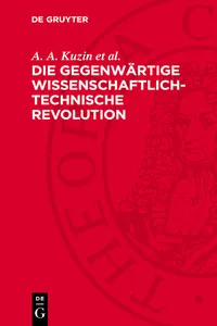 Die gegenwärtige wissenschaftlich-technische Revolution_cover