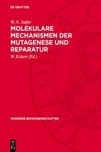 Molekulare Mechanismen der Mutagenese und Reparatur_cover