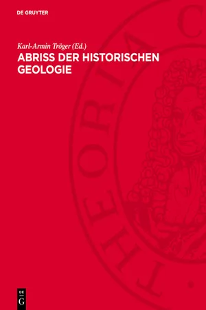 Abriß der historischen Geologie