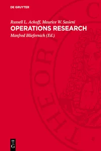 Operations research_cover