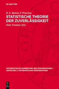 Statistische Theorie der Zuverlässigkeit_cover