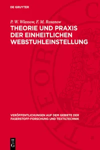 Theorie und Praxis der einheitlichen Webstuhleinstellung_cover