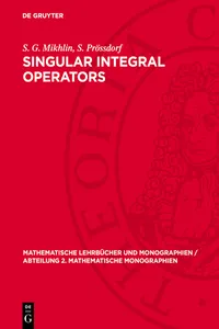 Singular Integral Operators_cover