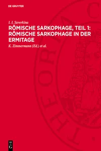 Römische Sarkophage, Teil 1: Römische Sarkophage in der Ermitage_cover