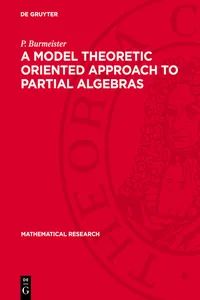 A Model Theoretic Oriented Approach to Partial Algebras_cover