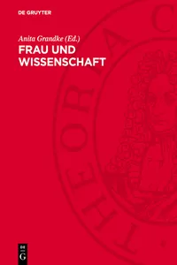 Frau und Wissenschaft_cover