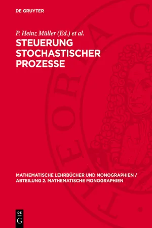 Steuerung stochastischer Prozesse