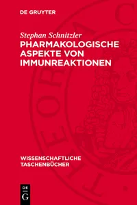 Pharmakologische Aspekte von Immunreaktionen_cover