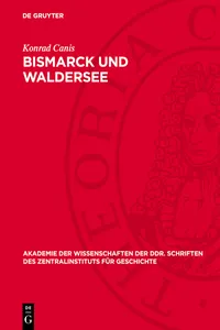 Bismarck und Waldersee_cover