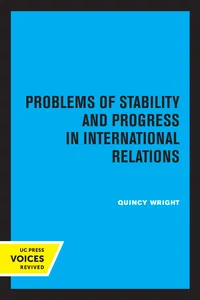 Problems of Stability and Progress in International Relations_cover