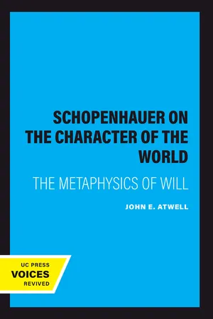 Schopenhauer on the Character of the World