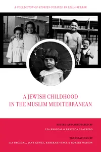 A Jewish Childhood in the Muslim Mediterranean_cover