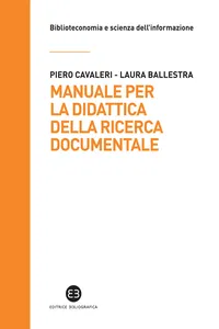 Manuale per la didattica della ricerca documentale_cover