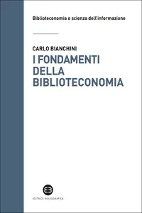 I fondamenti della biblioteconomia_cover