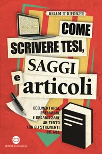 Come scrivere tesi, saggi e articoli_cover