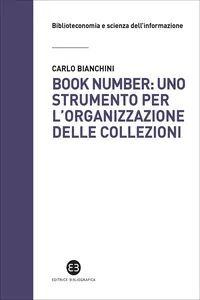 Book number: uno strumento per l'organizzazione delle collezioni_cover